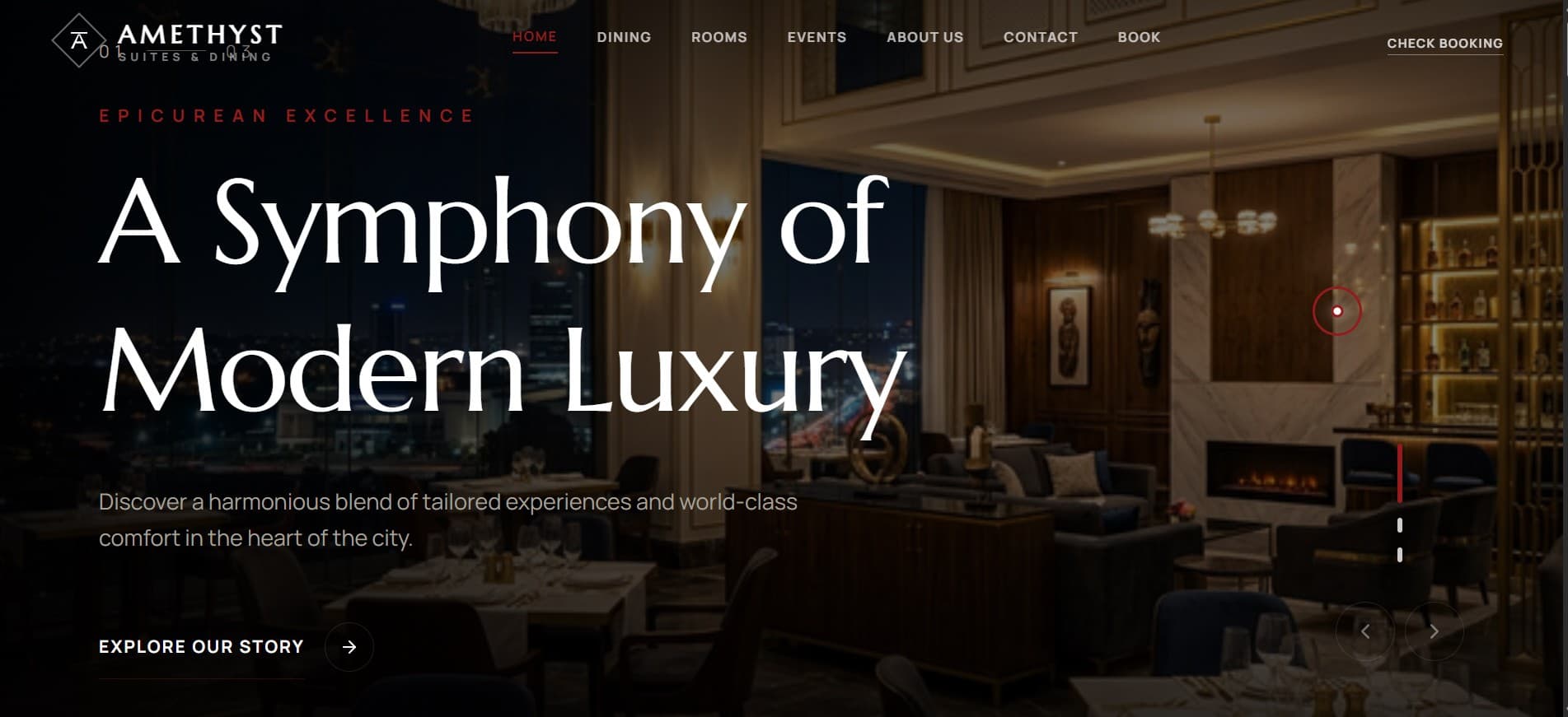 Amethyst Suites & Dining